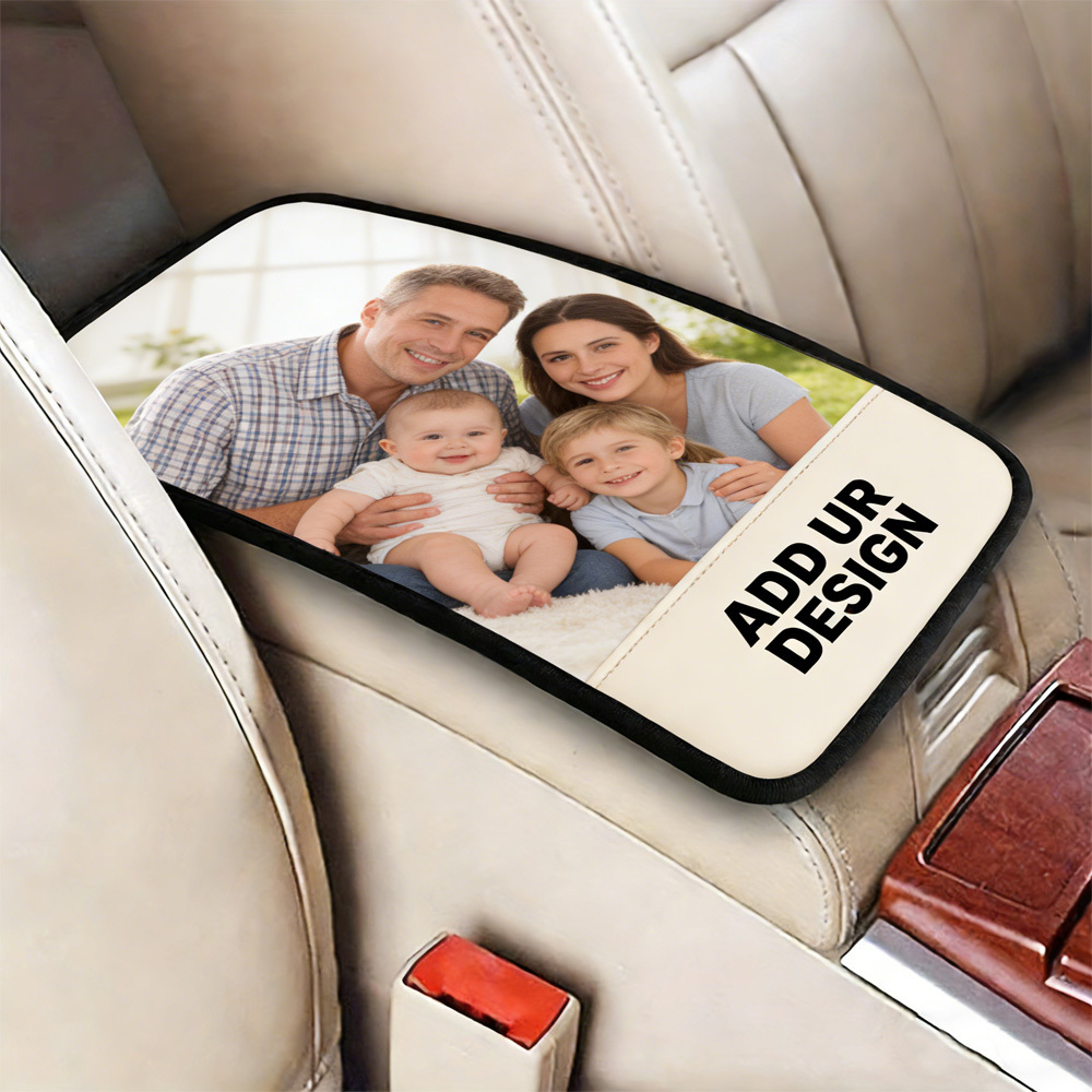 Car Seat Cover - 1개 맞춤형 프린트 자동차 팔걸이 커버