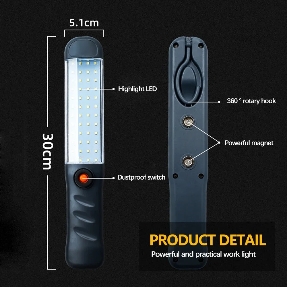 C5 강력한 LED 작업등 (자석 포함) 조명 플래시  - Car Led Light 리뷰 및 가격