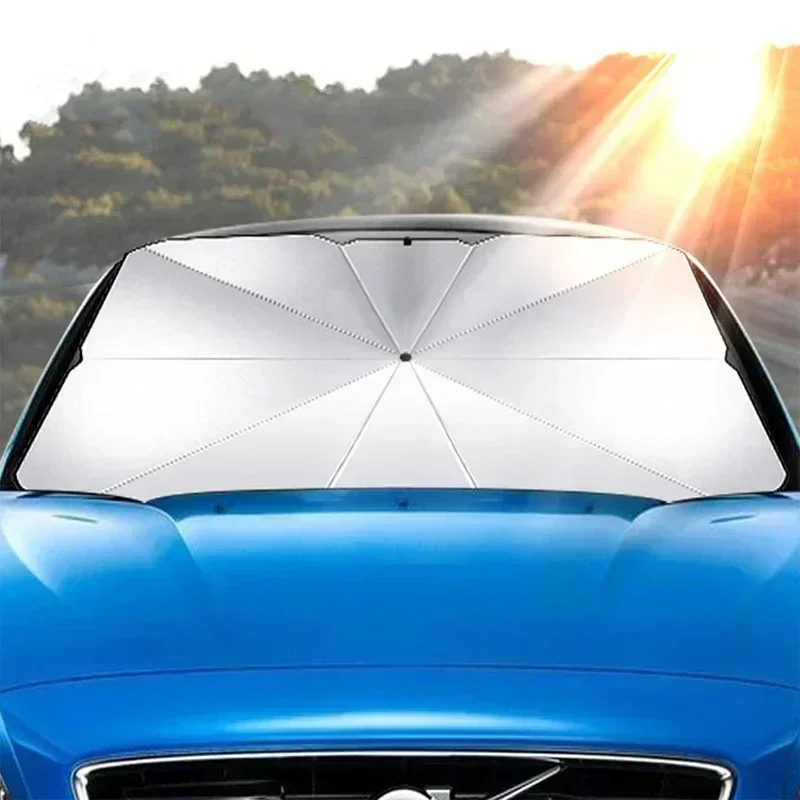 자동차 앞유리 차양막 접이식 우산형 햇빛 가리개 UV  - Windshield Sun Shade 리뷰 및 가격