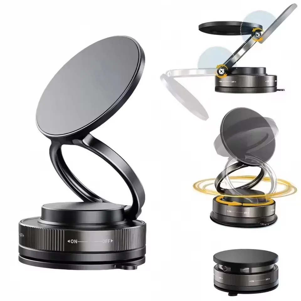 업그레이드된 360 ° 진공 흡착식 자석 휴대폰 거치대 - Car Phone Holder 리뷰 및 가격