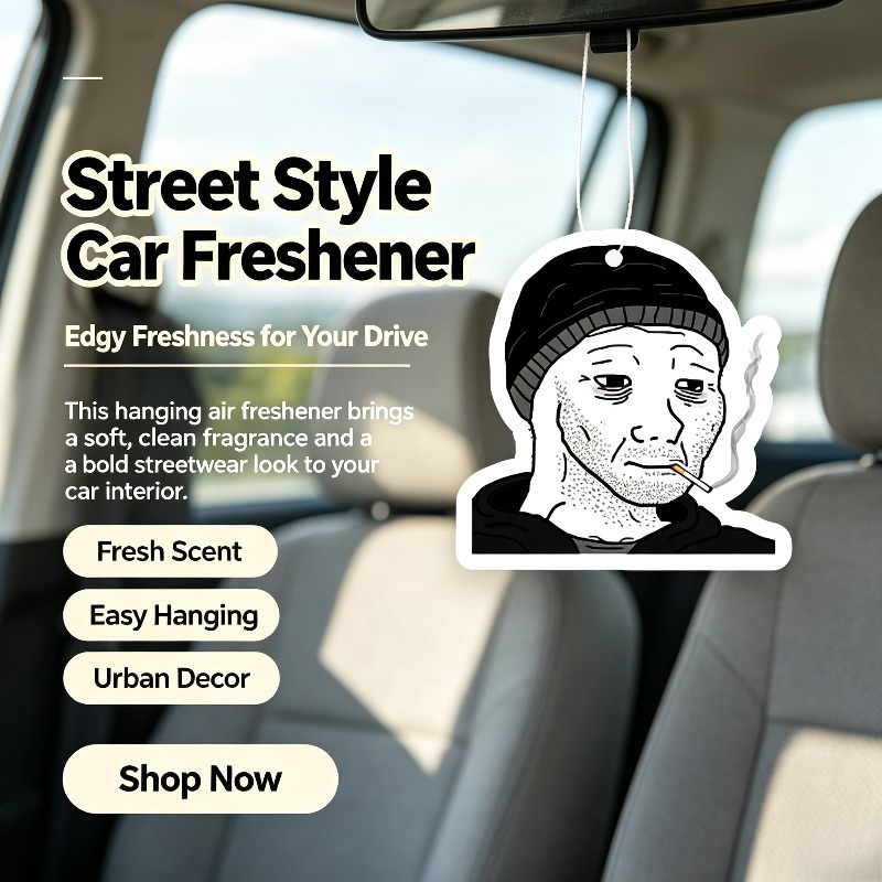 자동차 방향제 재미있는 밈 캐릭터 향기 카드 자동차 실 - Car Air Freshener 리뷰 및 가격