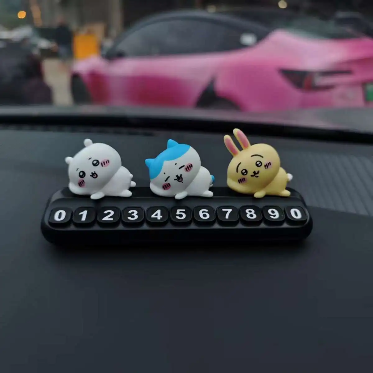 치이카와 임시 주차 번호판, 우사기 이동 중인 차량용, - Car Accessories Japanese 리뷰 및 가격