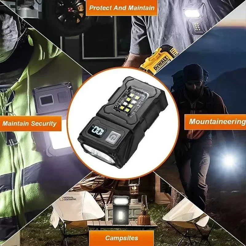 자석 토치 라이트 작업등 충전식 미니 COB 손전등 고 - Car Led Light 리뷰 및 가격