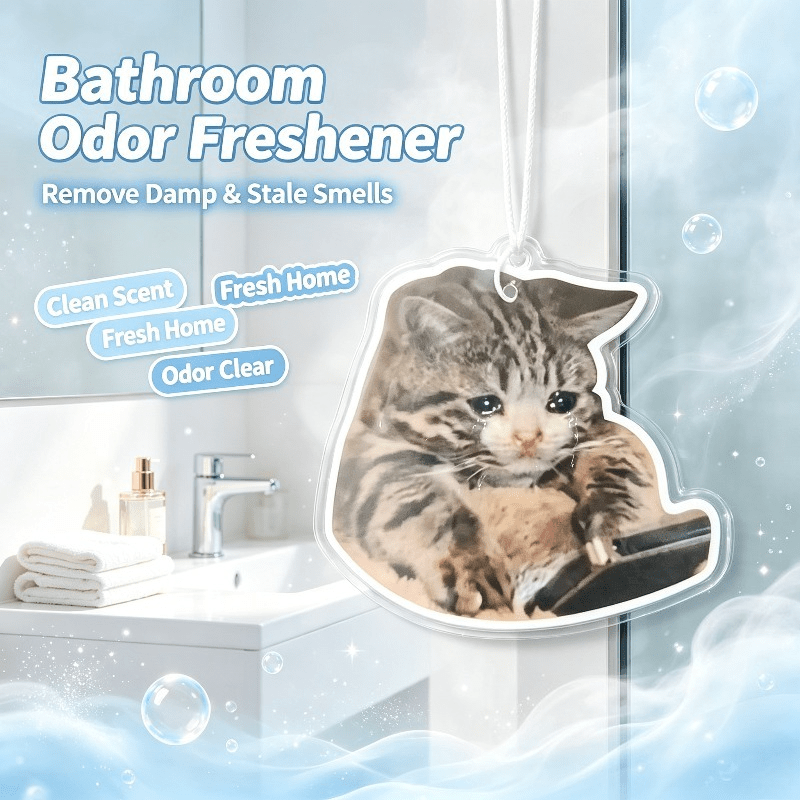 차량용 방향제 울고 있는 얼룩 고양이 향기 카드, 차량 - Car Air Freshener 리뷰 및 가격