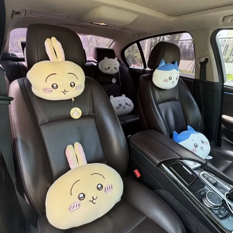 귀여운 치이카와 우사기 디자인의 차량용 목베개, 부드럽 - Car Accessories Japanese 리뷰 및 가격